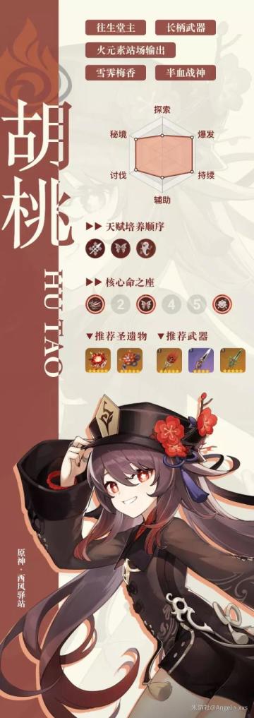 角色测评丨胡桃——幽蝶能留一缕香