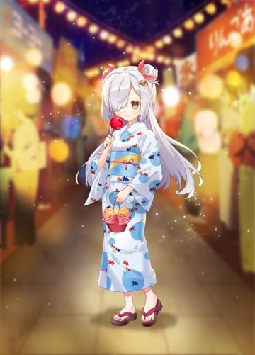 【花火大会限定皮肤】庙会之旅-冬乃