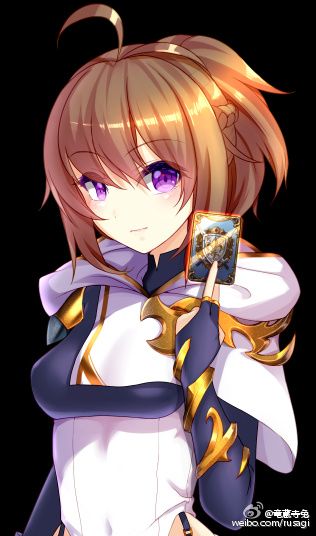 【美图认证】英灵真爱粉竜蔵寺ウサギ作画一张~