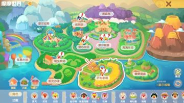 如何了解摩尔庄园居民间的关系？