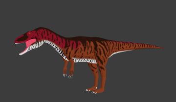 【新恐龙】“神鹰盗龙”游戏模型预览