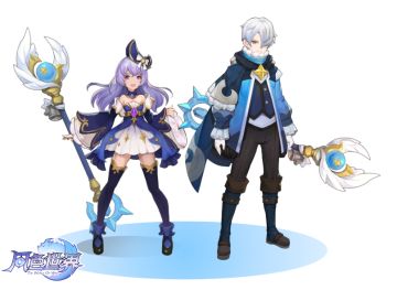 柔弱身板下藏着巨大能量！《风色世界》魔导师职业详解