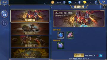 一个能打的都没有《永恒联盟》材料副本简析