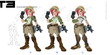 「格罗丽娅」美术设计-新英雄明日上线｜T3档案夹