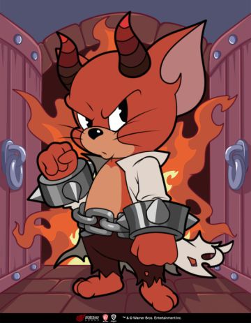 踏着烈焰而来，恶魔杰瑞·火云大王让你拥有快乐对局！