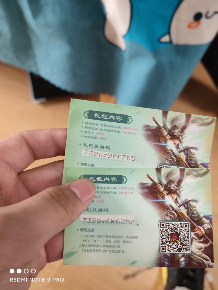 2个激活码截图