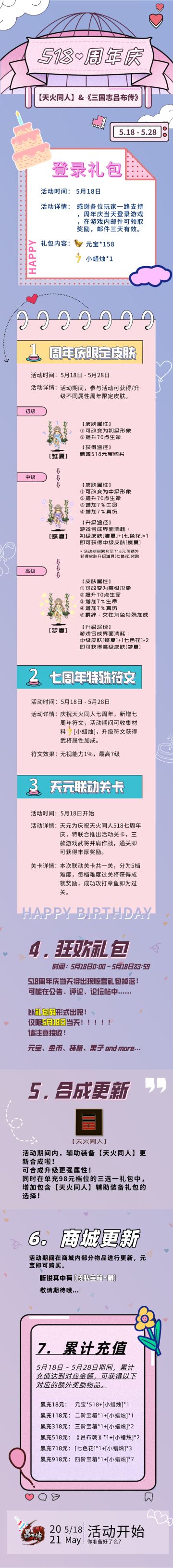 7周年庆活动丨最新情报！三吕周年庆活动大爆料：纪念符文、绝世皮肤，劲爆来袭！