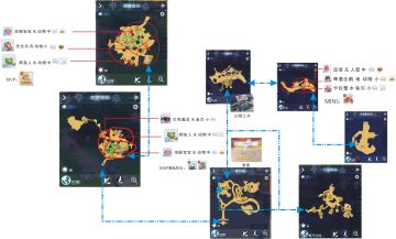 克魔地图含挂机和怪物分布（图放大看）