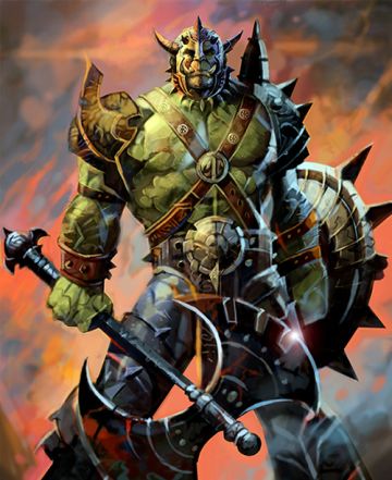 卡牌展示#1 - 战酋克欧塔