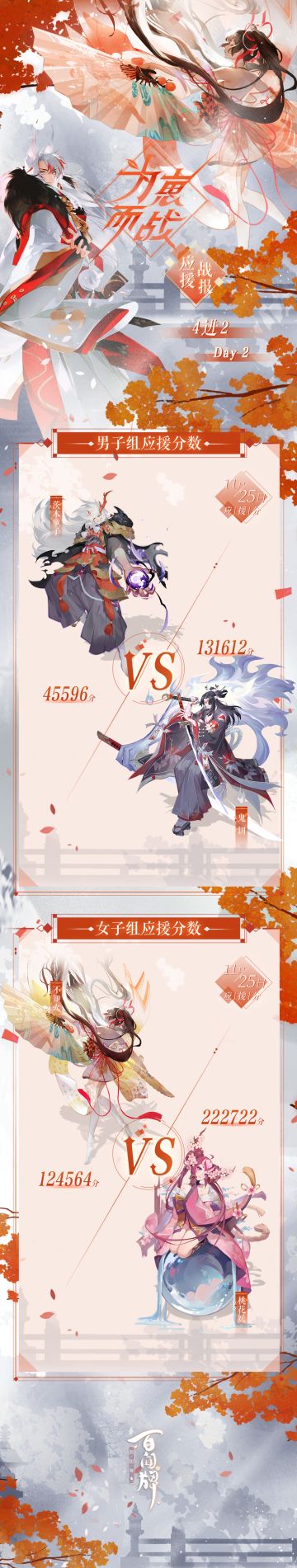 【阴阳师：百闻牌】为崽而战「4进2」决赛火热进行中！