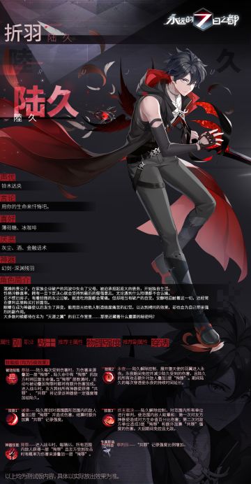 新神器使——陆久、高山雅情报资料公开！