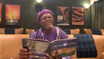 Samuel L. Jackson Says Stay the Fk at Home