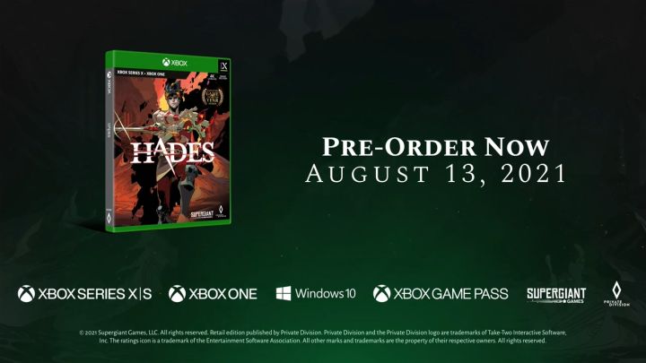《HADES》加入XGP截图