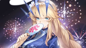 伊南娜【夏日花火】Live2D展示！