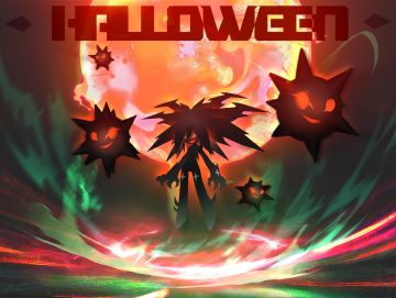 🎃🎃万圣节大爆料！💥(ﾉ>ω<)ﾉ养不大惊现海胆王Boss（雾）！👑