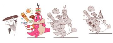 Flash 日记 第152记 | 玛卡龙的角能吃吗？(角色设计）