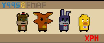 【同人】元气骑士&FNAF一代4人组皮肤