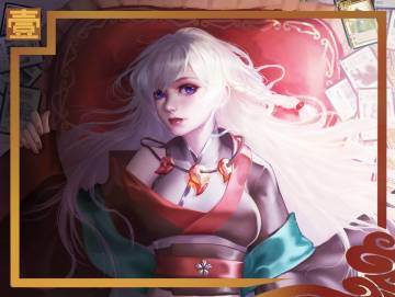 [手绘漫画] 【绘图】三国杀同人绘画-黄月英