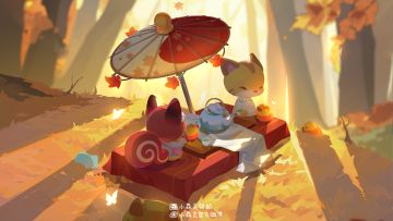 小森灵壁纸分享丨迟来的秋日清爽，森灵王们请查收！