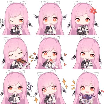 新人偶即将曝光，诶等等！她留下了表情包就跑了！