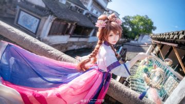 天地劫手游：cos美图鉴赏｜葛云衣~提灯仙子「沂水舞雩」