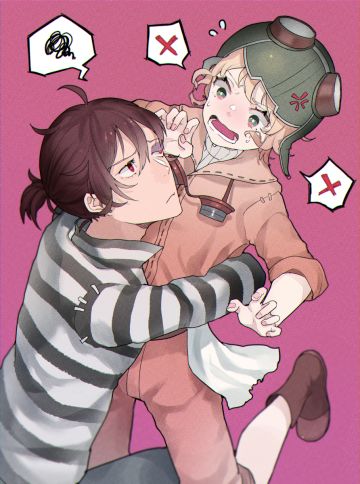 #角虫的腿部挂件#囚徒：我的眼睛是不是你干的（来源：@ファジ田）