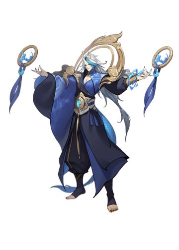 【山海图鉴】角色设定——鲛人（美男鱼）