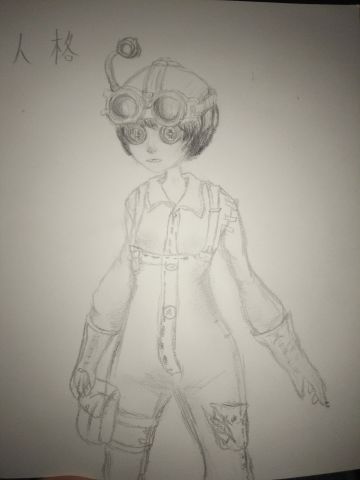 手绘《第五人格》人物