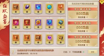 狂欢盛宴 好礼任你选