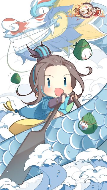 分享~萌萌的粽子手机壁纸！