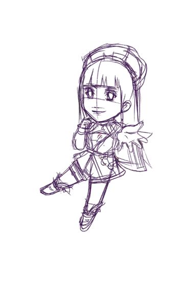 【板绘】Q版雏田女团