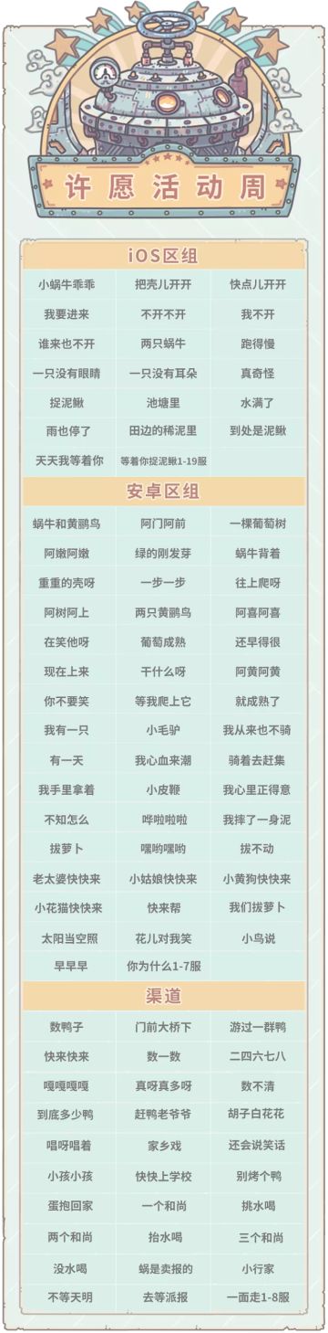 本期活动|1217活动预告，大祈愿之阵开启！