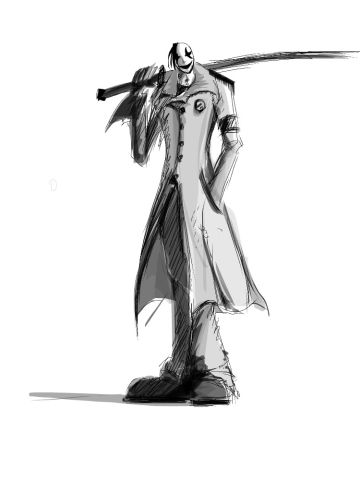 闲着无聊画几个皮肤，都是草图