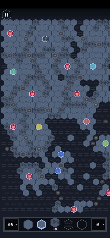 给大家分享一个自己做的真实世界地图（35X35中型12人非对称地图）～～2021.4.8地图现已更新势力更加平衡，群内文档62号为最新版