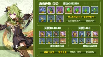 【材料收集】柯莱养成素材全解及收集路线