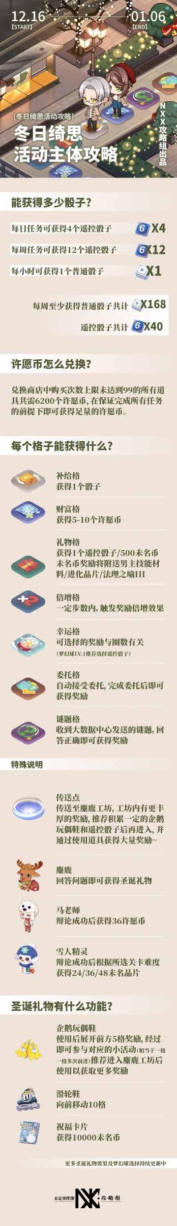 冬日绮思活动主体攻略