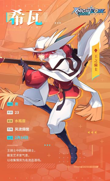 【骑士档案】诗歌骑士——希瓦