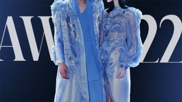 我们登上AW22中国国际时装周了，这就是传说中的高级感吗！