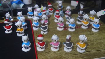 光遇粘土人冬季系实物