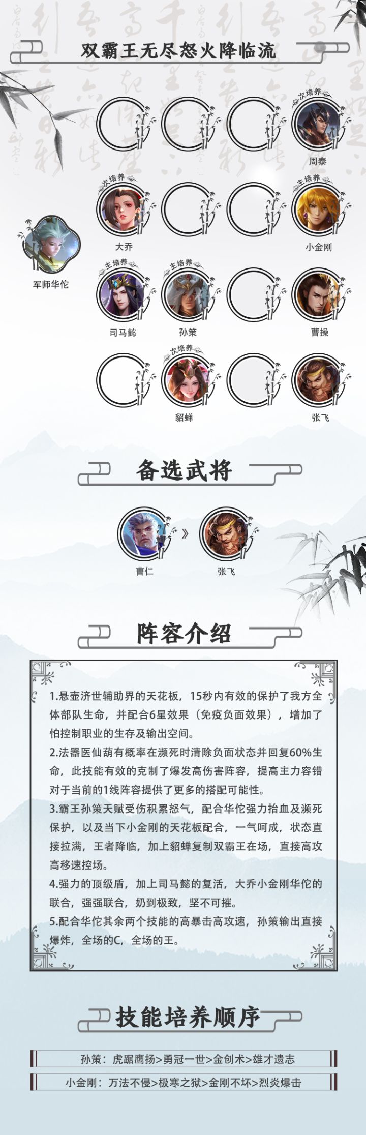 版本之子双霸王混搭阵容,爆裂输出截图
