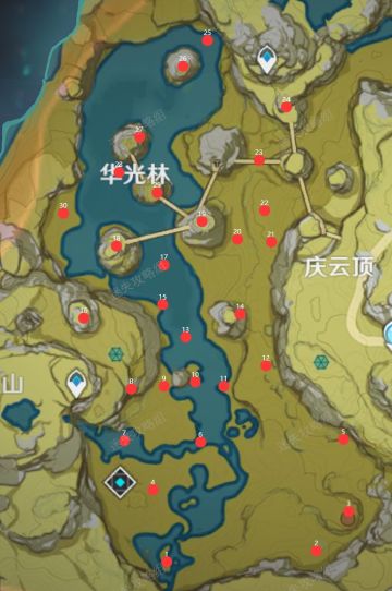 原神逐月节活动攻略 三十个逐月符