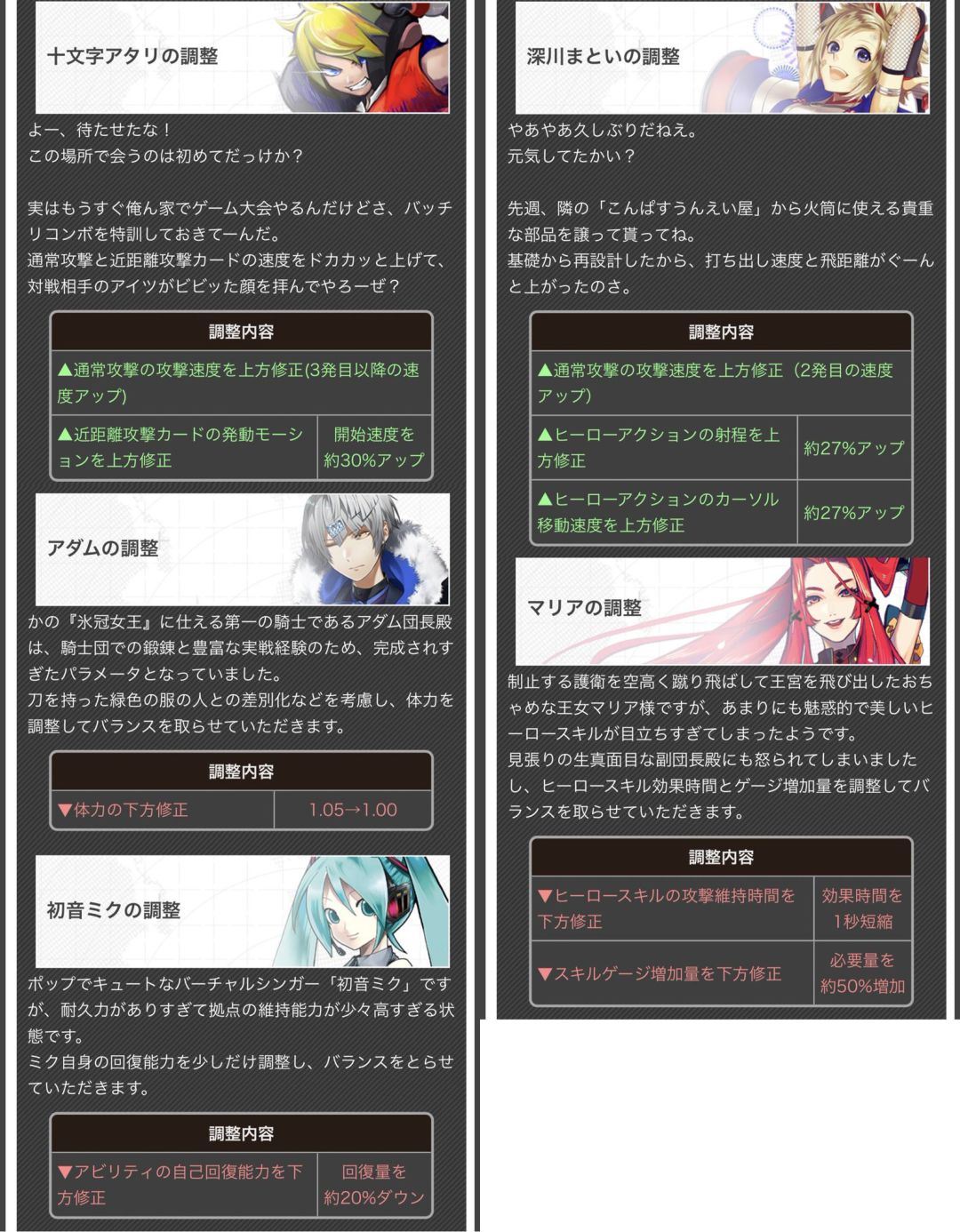 【自汉化/中日对照】英雄平衡调整文案（亚当•尤里耶夫篇）截图
