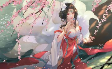 【仙门美图】出水芙蓉！想摸妲己的尾巴