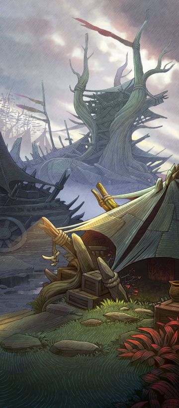 【旅途随手拍】密林深处的旅人营地