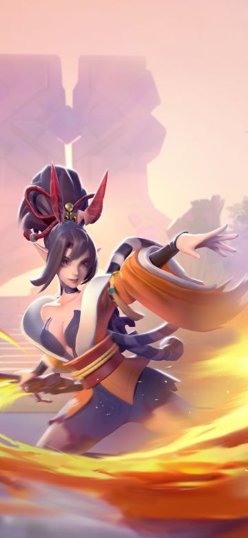 【静态壁纸】龙姬、帕尔塔之力、月之魔灵咚咚指挥官皮肤