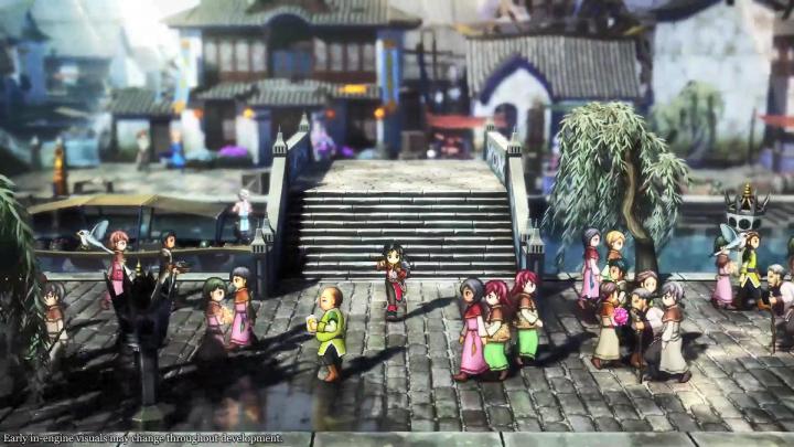 [熊猫简讯]《幻想水浒传》精神续作，玩法经典复古的JRPG《百英雄传》截图