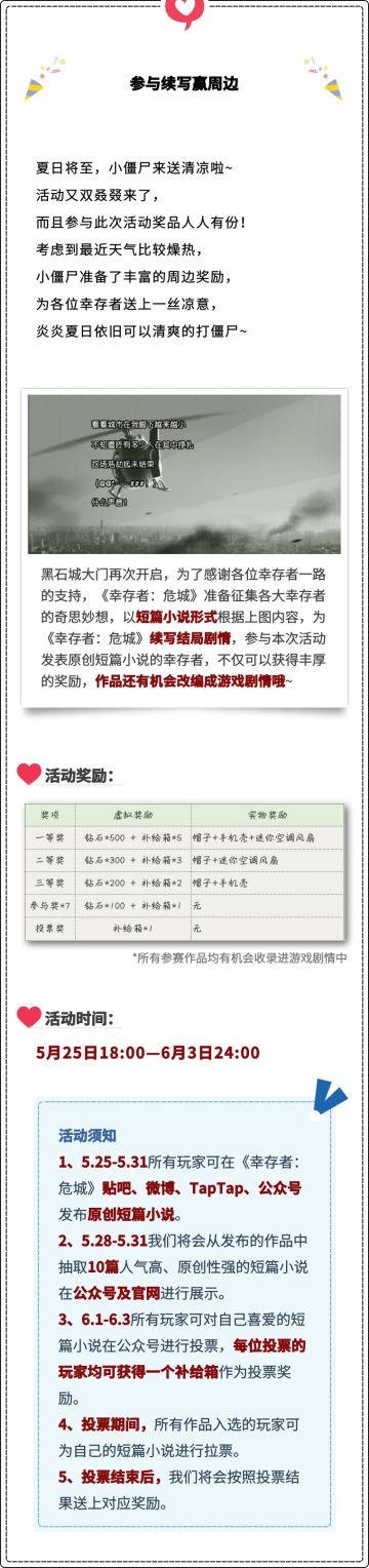 【活动】续写结局赢周边