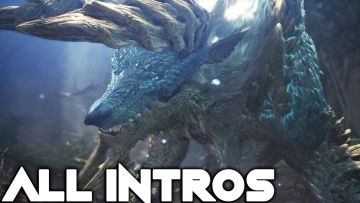 《怪物猎人 世界：ICEBORNE》全部怪物过场动画