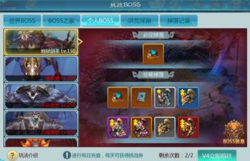 开局一条狗《仙境情缘》个人BOSS介绍