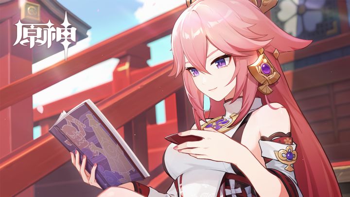 《原神》八重神子角色PV——「狐之所爱」截图
